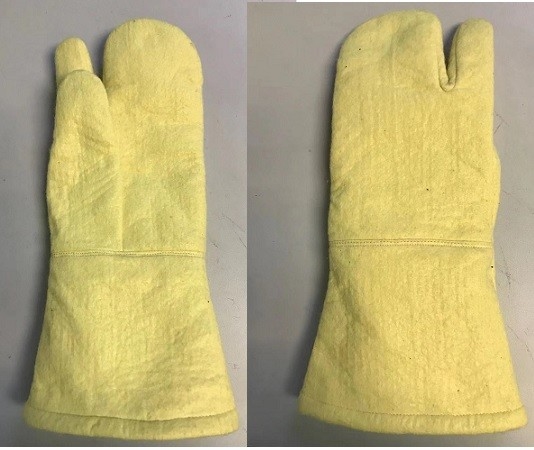 EN388 EN407 Level 4 Foam Heat Proof Work Gloves Palm Layers Puncture Resistant