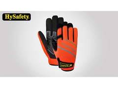Găng tay cơ khí chống rung S đến XL Hi Viz, Găng tay làm việc Super Grip