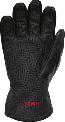 NFPA 1970-2025ed Firefighter Flame Resistant Gloves Kangaroo skin shell with reflective tape gauntlet cuff